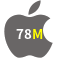 Aplicativo 78M para iOS