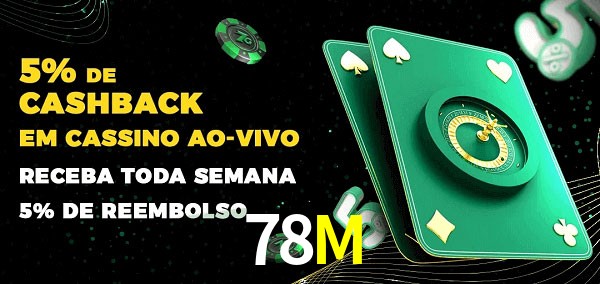 Promoções do cassino ao Vivo 78M